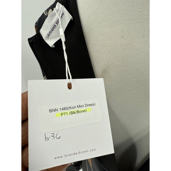 Lavender Brown Kori Mini Dress - Picture 7 of 10